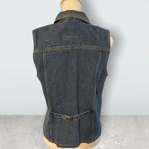 Eddie Bauer Denim Vest - Picture 3 of 3